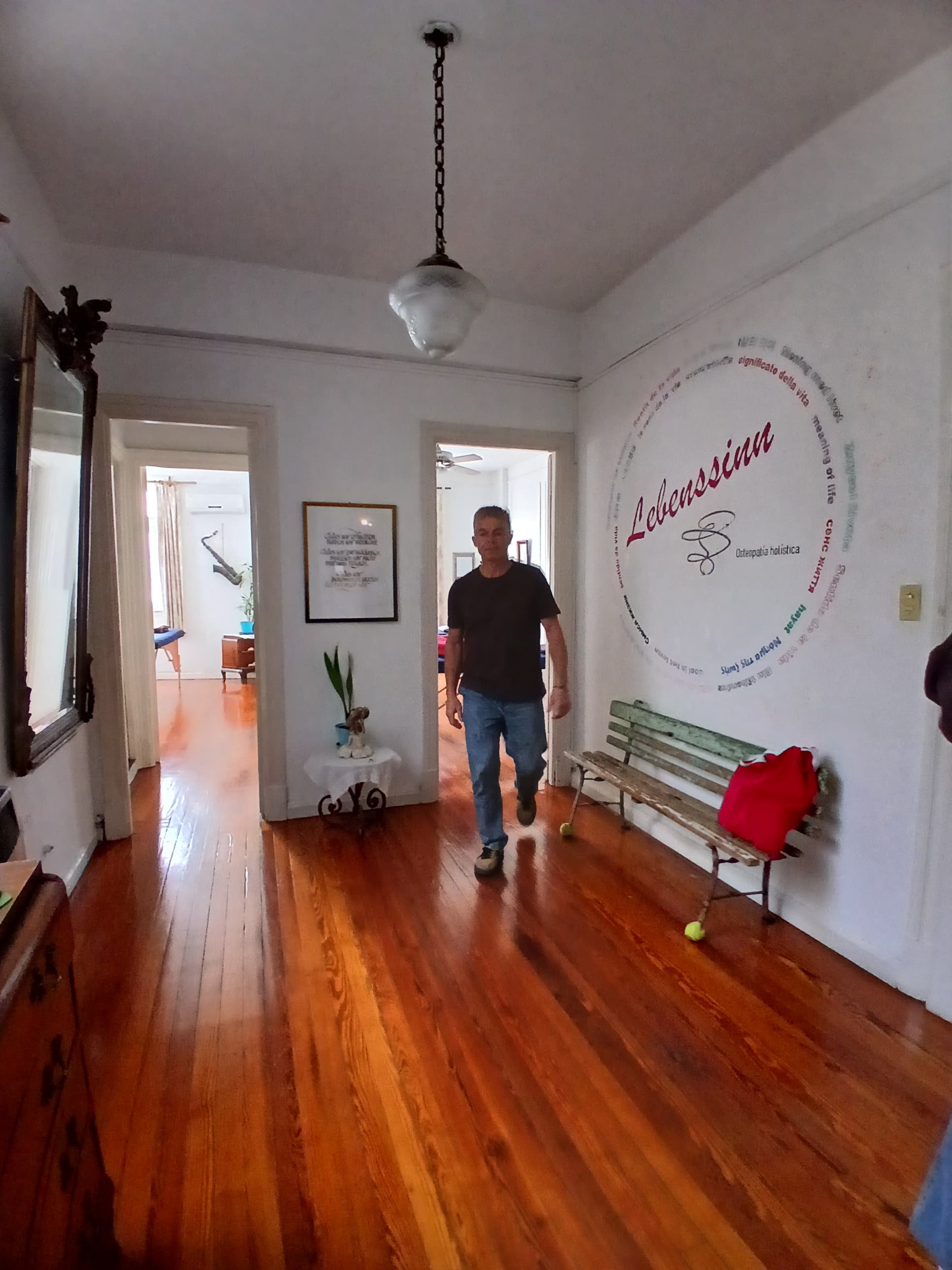 Clase práctica de osteopatía